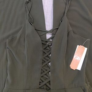 Gianni Bini Hunter Green pantsuit